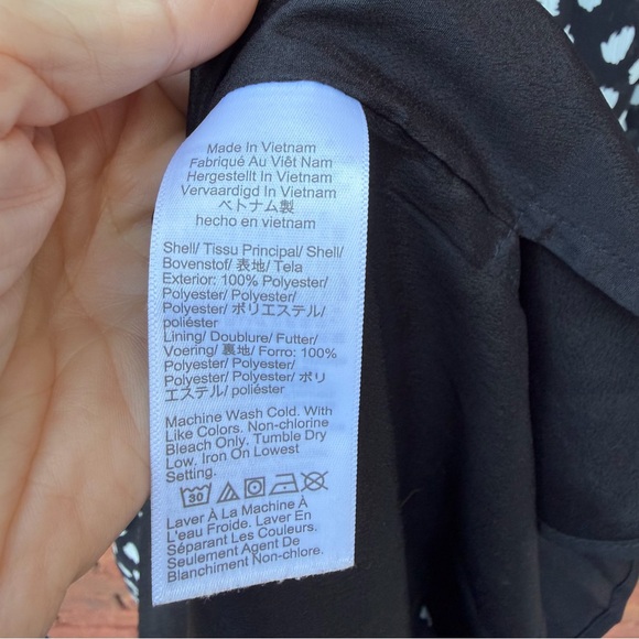 J Crew Tiered MIDI Maxi Dress Plus Size Cottagecore Prairie Black size 2X - Picture 4 of 6